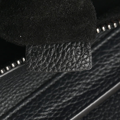 Celine Drummed Calfskin Micro Luggage Black 8 of 14