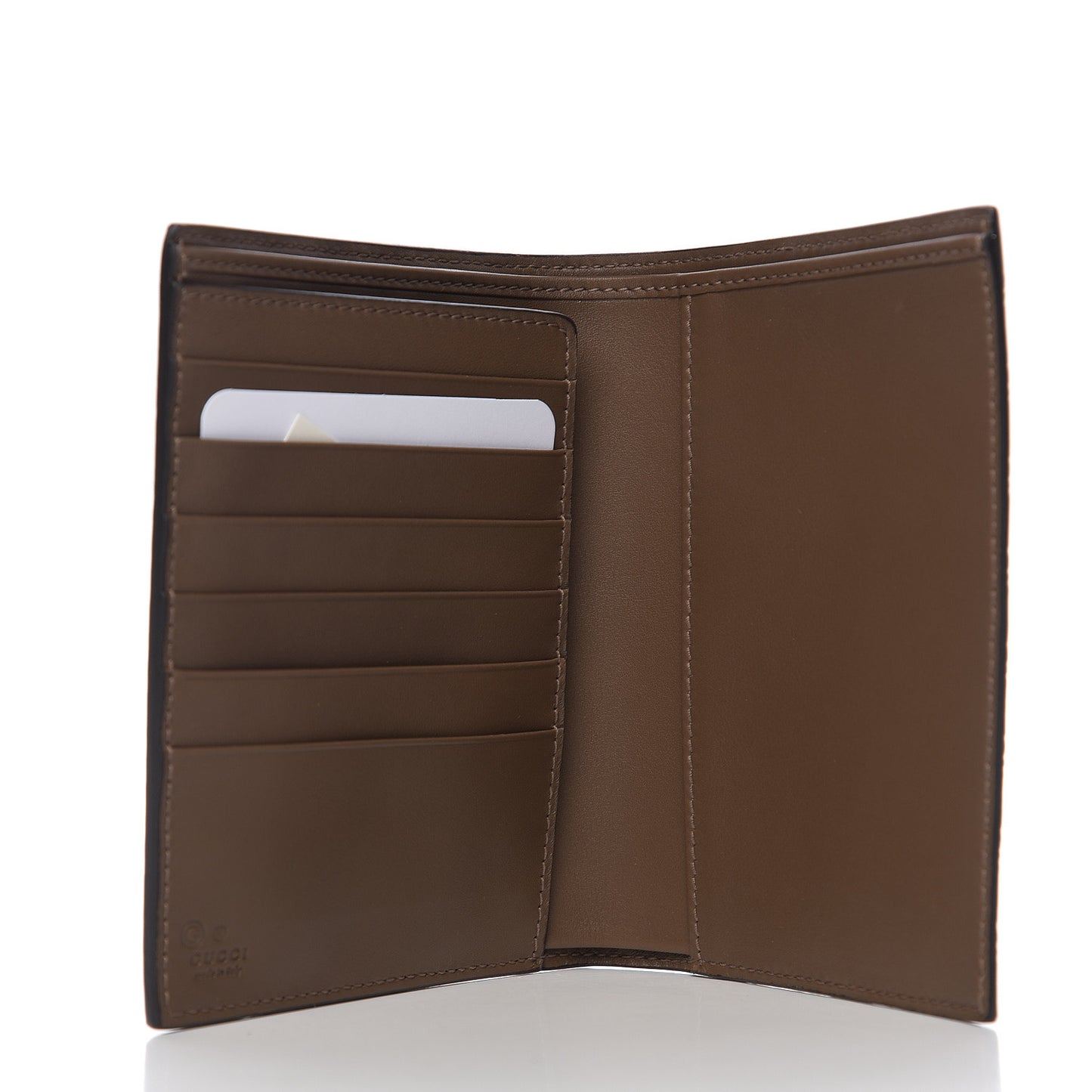 Microguccissima Passport Case Acero
