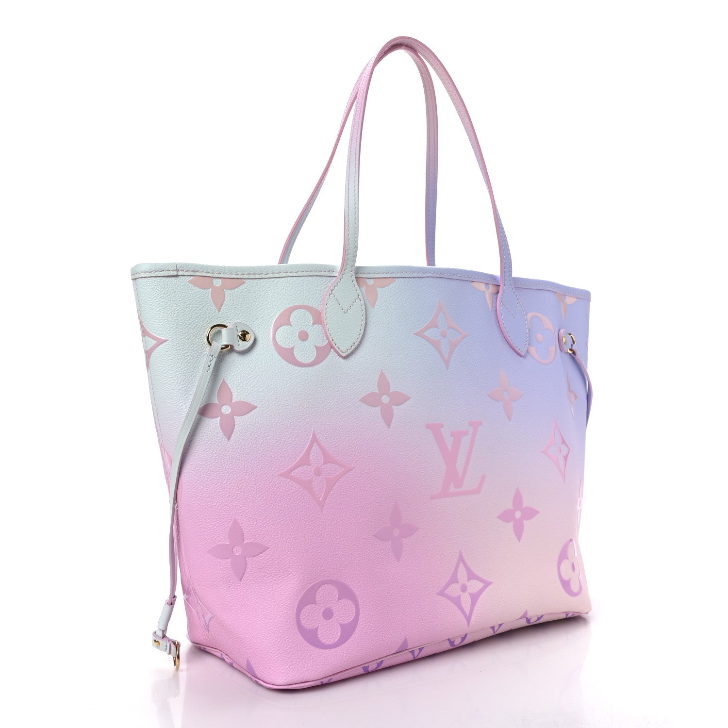 Louis Vuitton Monogram Giant Spring In The City Neverfull MM Sunrise Pastel 4 of 9