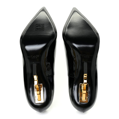 Saint Laurent Patent Opyum 110 Pumps 39 Black Gold 9 of 17