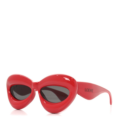 Loewe Acetate Inflated Cat-Eye Sunglasses LW40097I Red 1 of 14