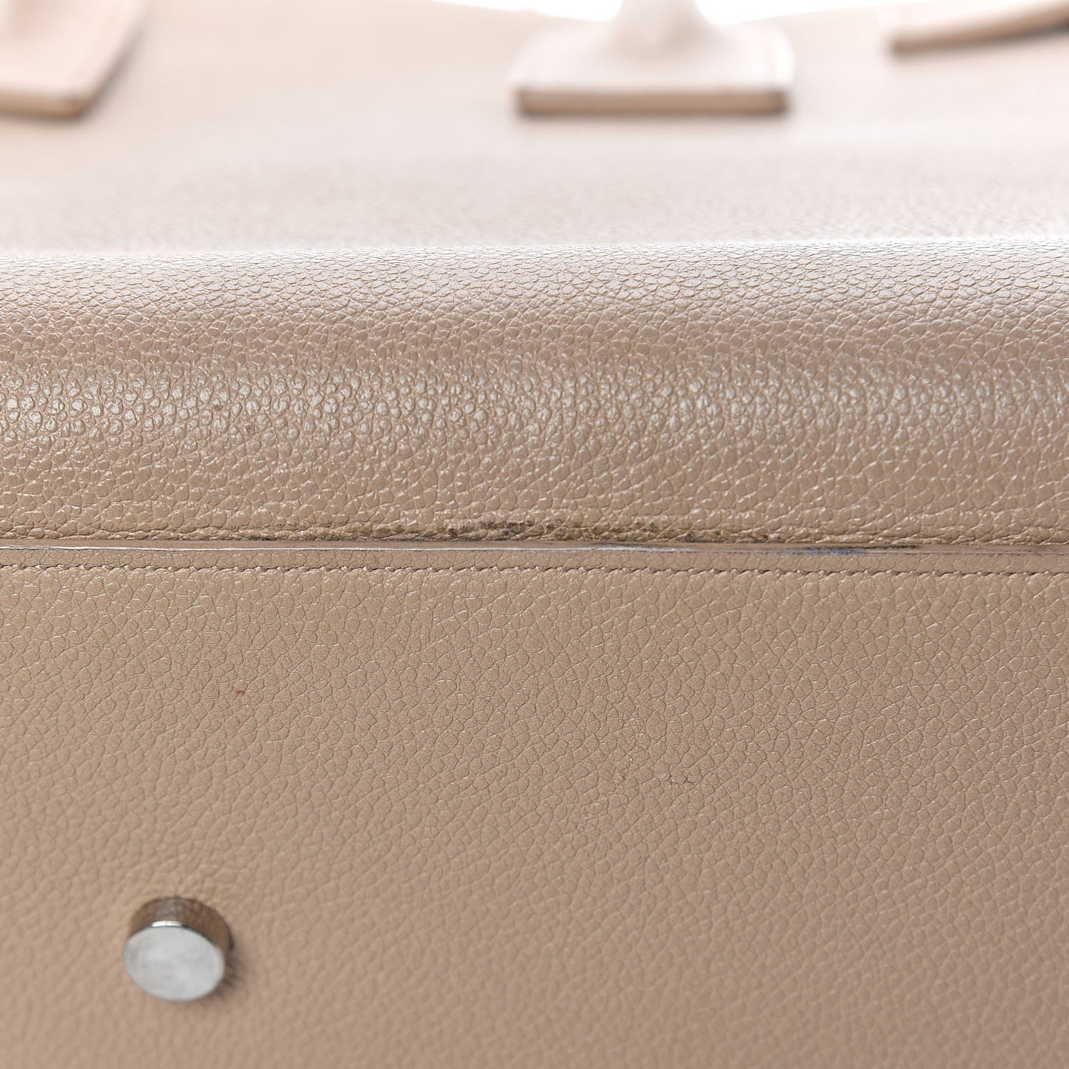 Saint Laurent Grained Calfskin Small Sac De Jour Nude Powder 14 of 37