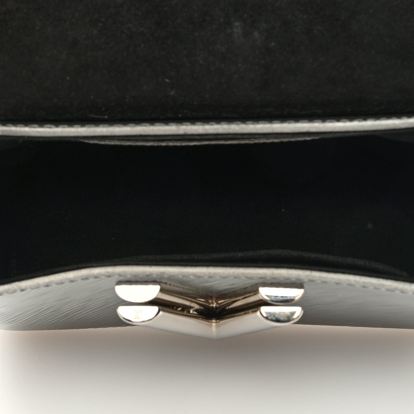 Epi Twist Shoulder Bag PM Argent