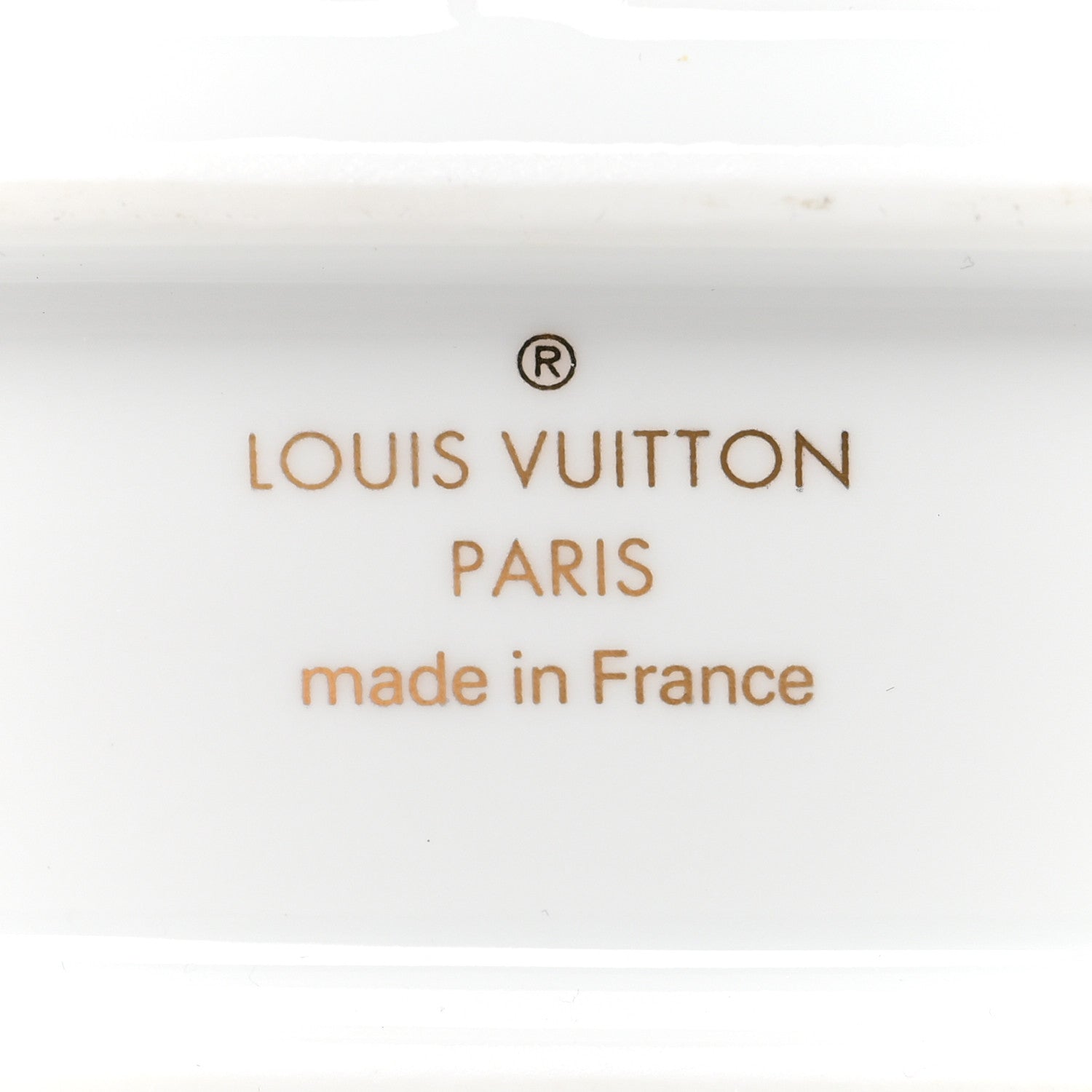 Louis Vuitton Porcelain Petite Malle Vase White 6 of 8