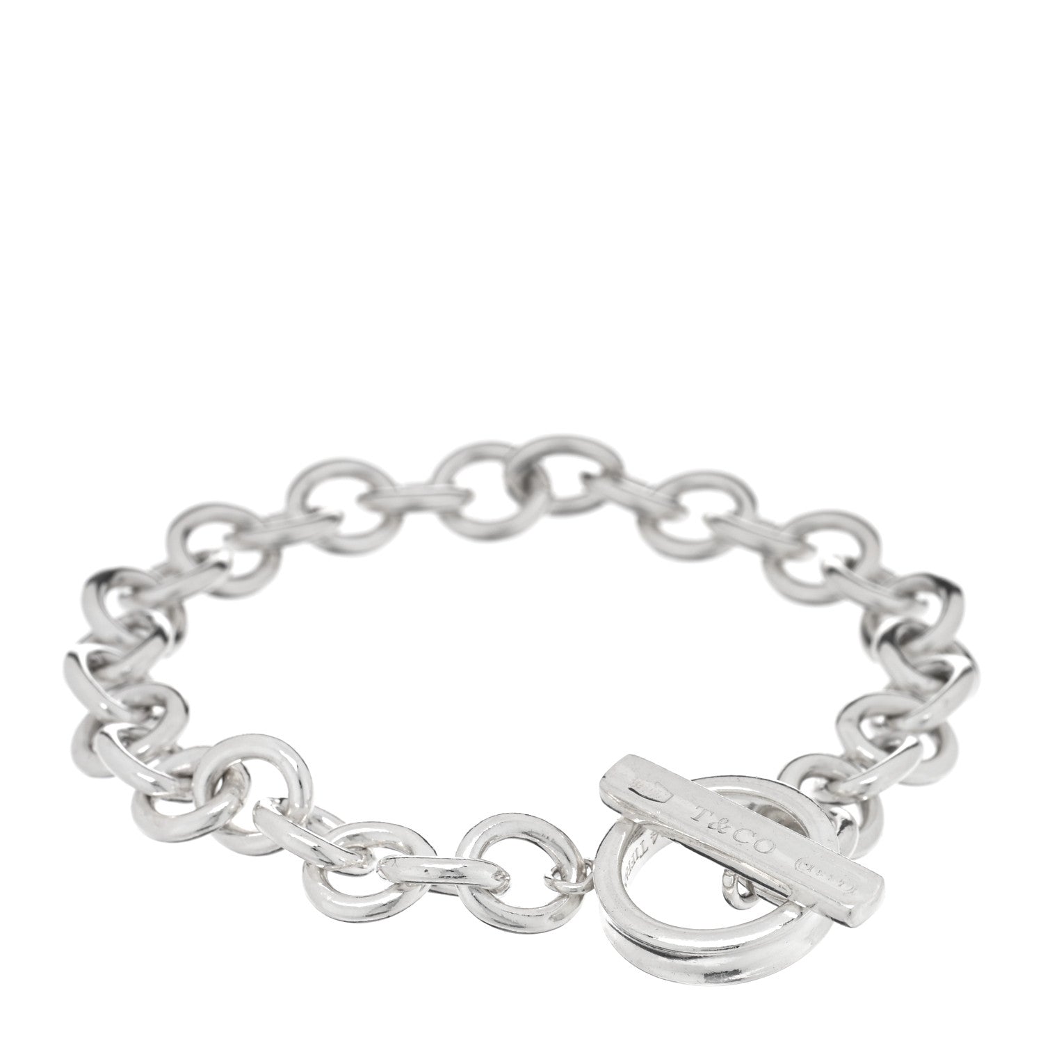 Tiffany Sterling Silver Toggle Bracelet 1 of 4