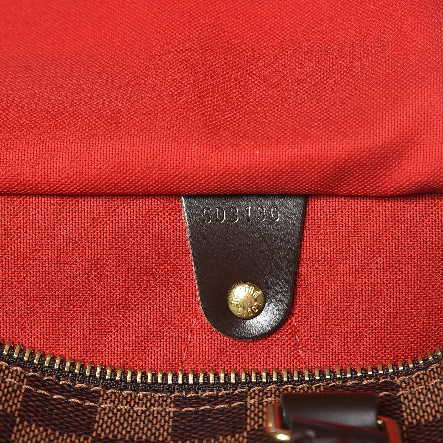 Louis Vuitton Damier Ebene Speedy 30 6 of 8