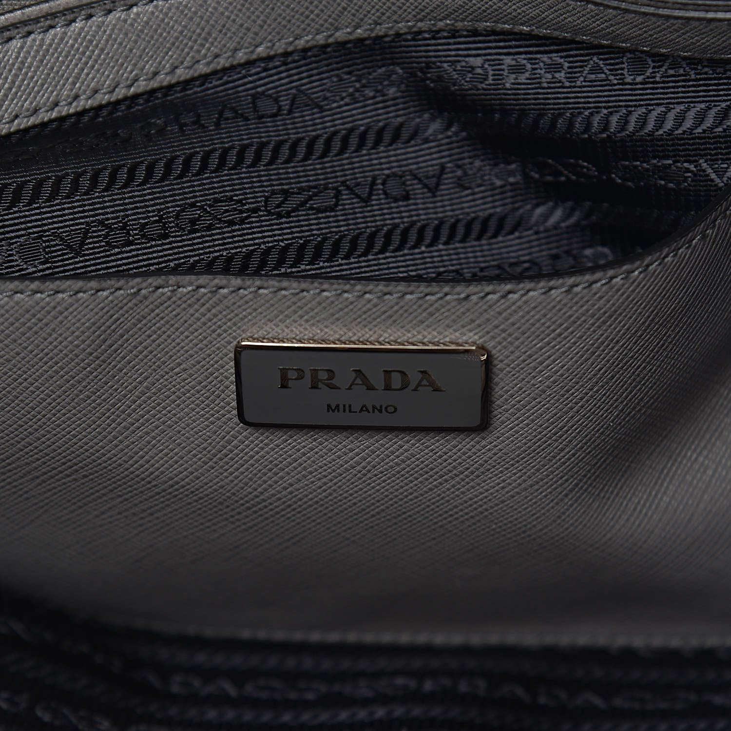 Prada Saffiano Soft Tote Marmo 6 of 10