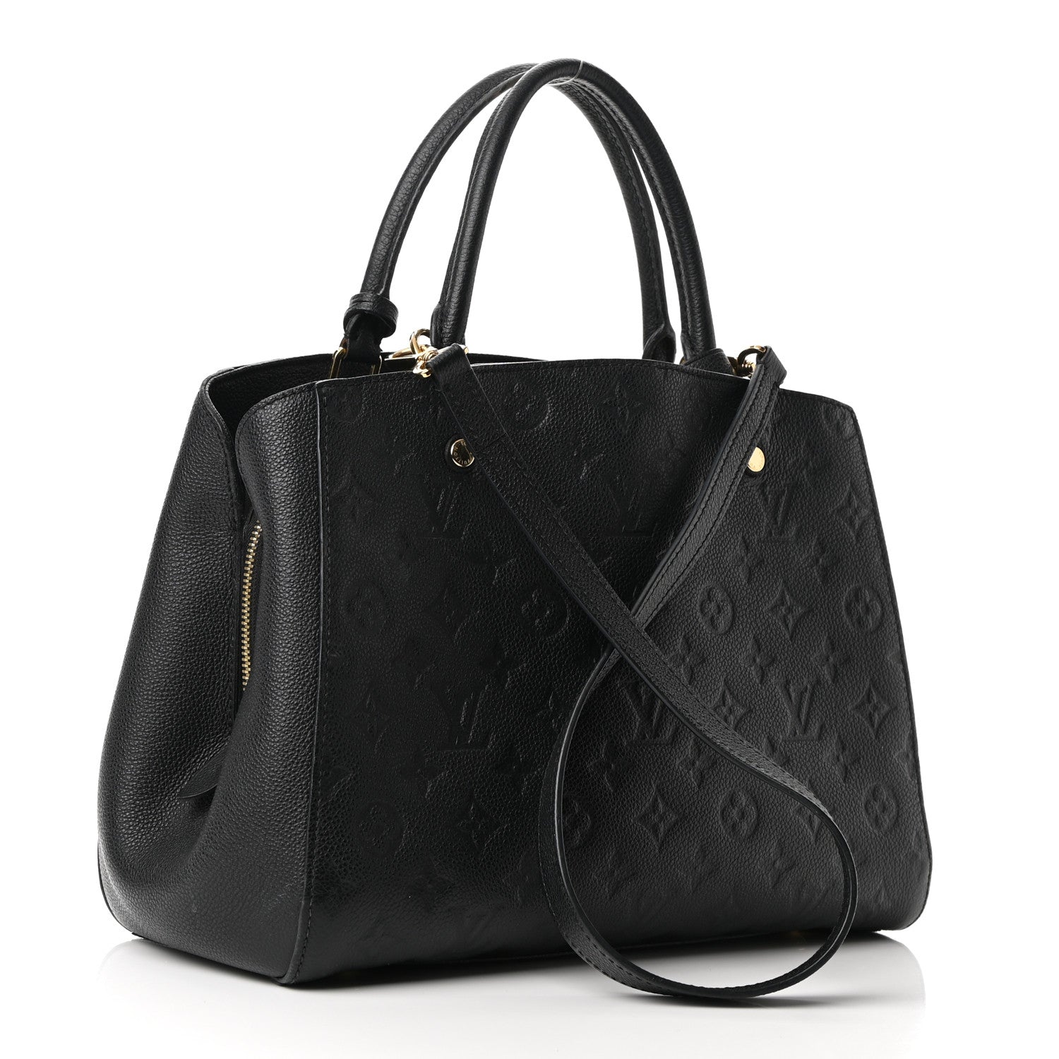 Louis Vuitton Empreinte Montaigne MM Black 3 of 9