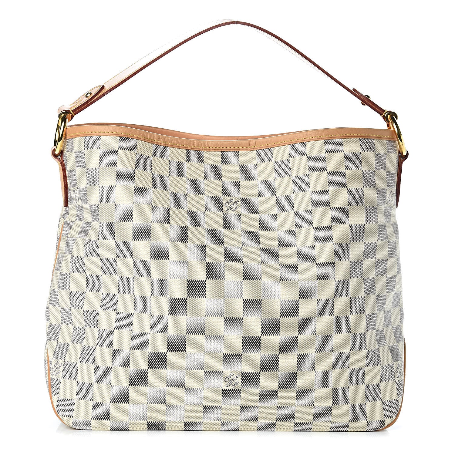 Louis Vuitton Damier Azur Delightful PM Rose Ballerine 1 of 11