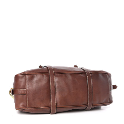Prada Soft Calf Shopping Satchel Nocciolo 4 of 9