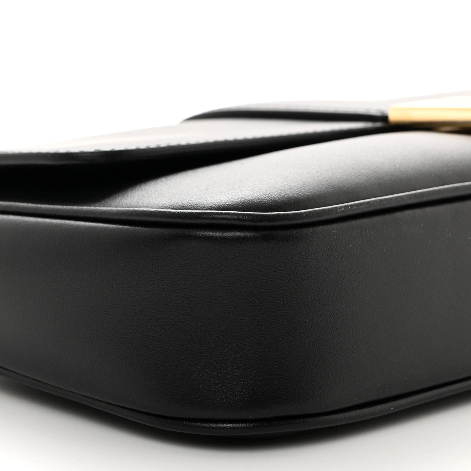 Salvatore Ferragamo Calfskin Archive Gancini Flap Crossbody Black 10 of 12