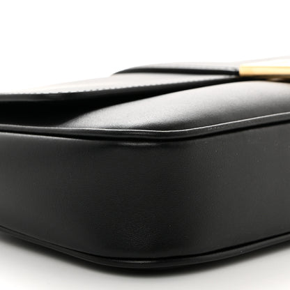 Salvatore Ferragamo Calfskin Archive Gancini Flap Crossbody Black 10 of 12