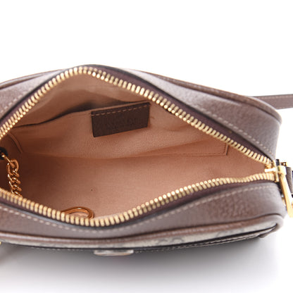 Gucci GG Supreme Monogram Web Mini Ophidia Shoulder Bag Brown 5 of 9