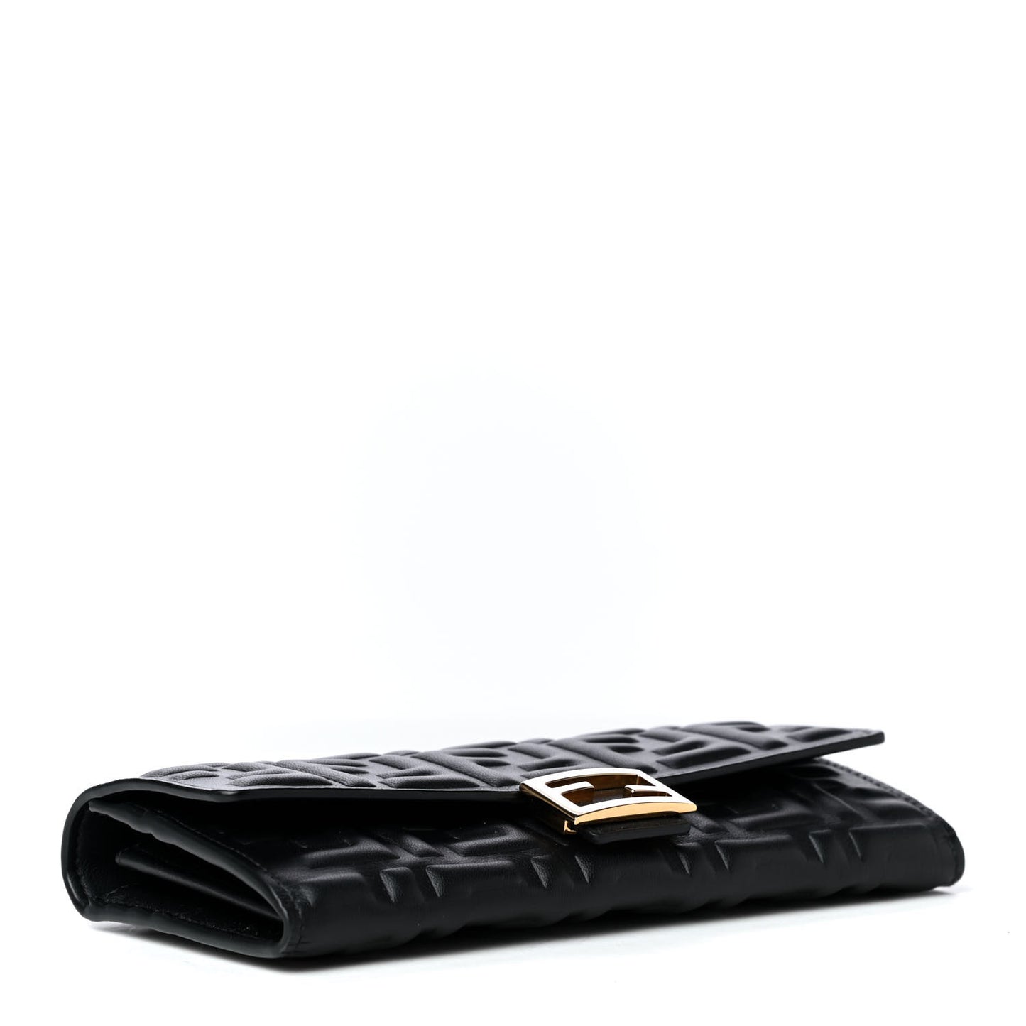 Nappa Matisse FF Embossed Continental Wallet Black