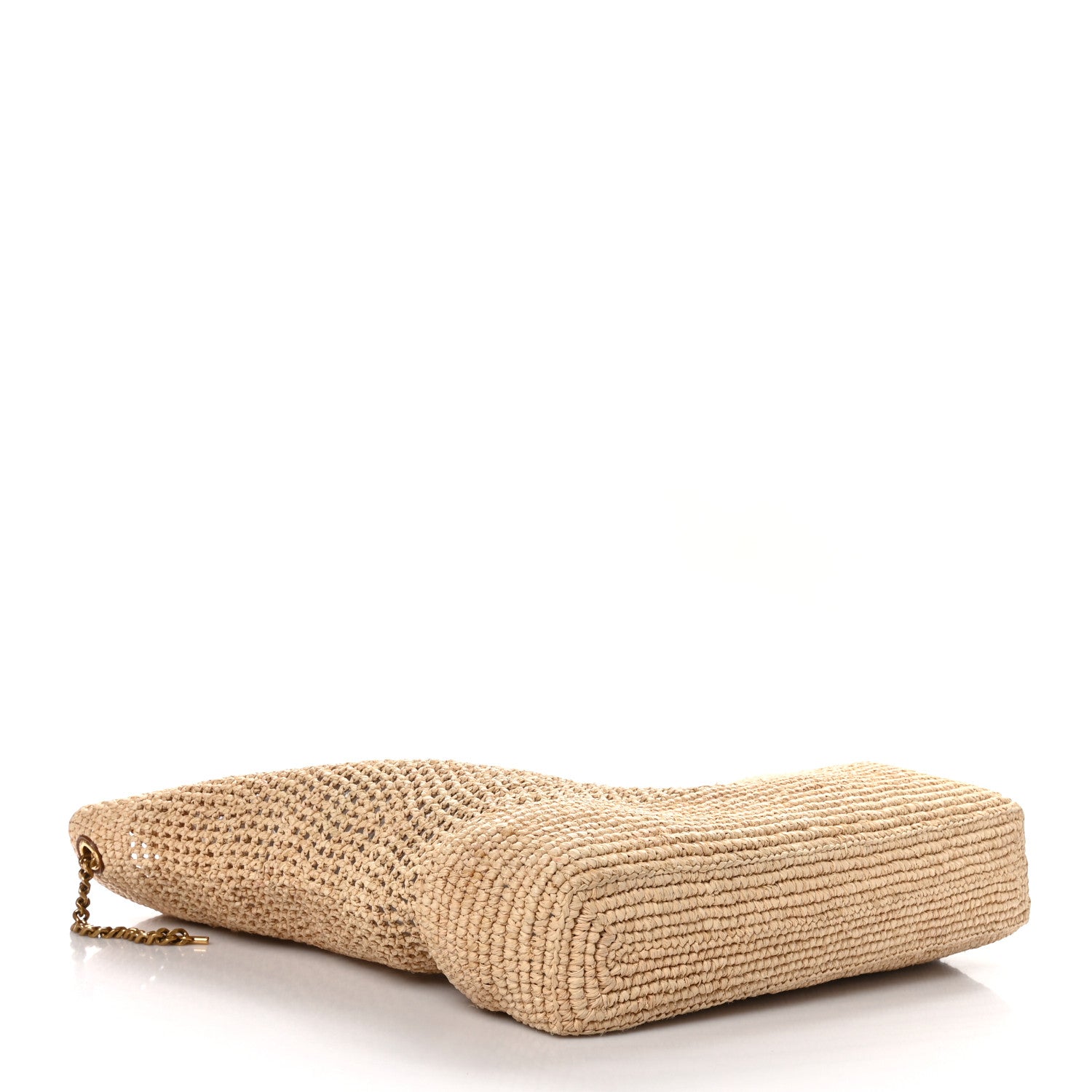 Saint Laurent Raffia Icare Shopping Tote Natural 5 of 11