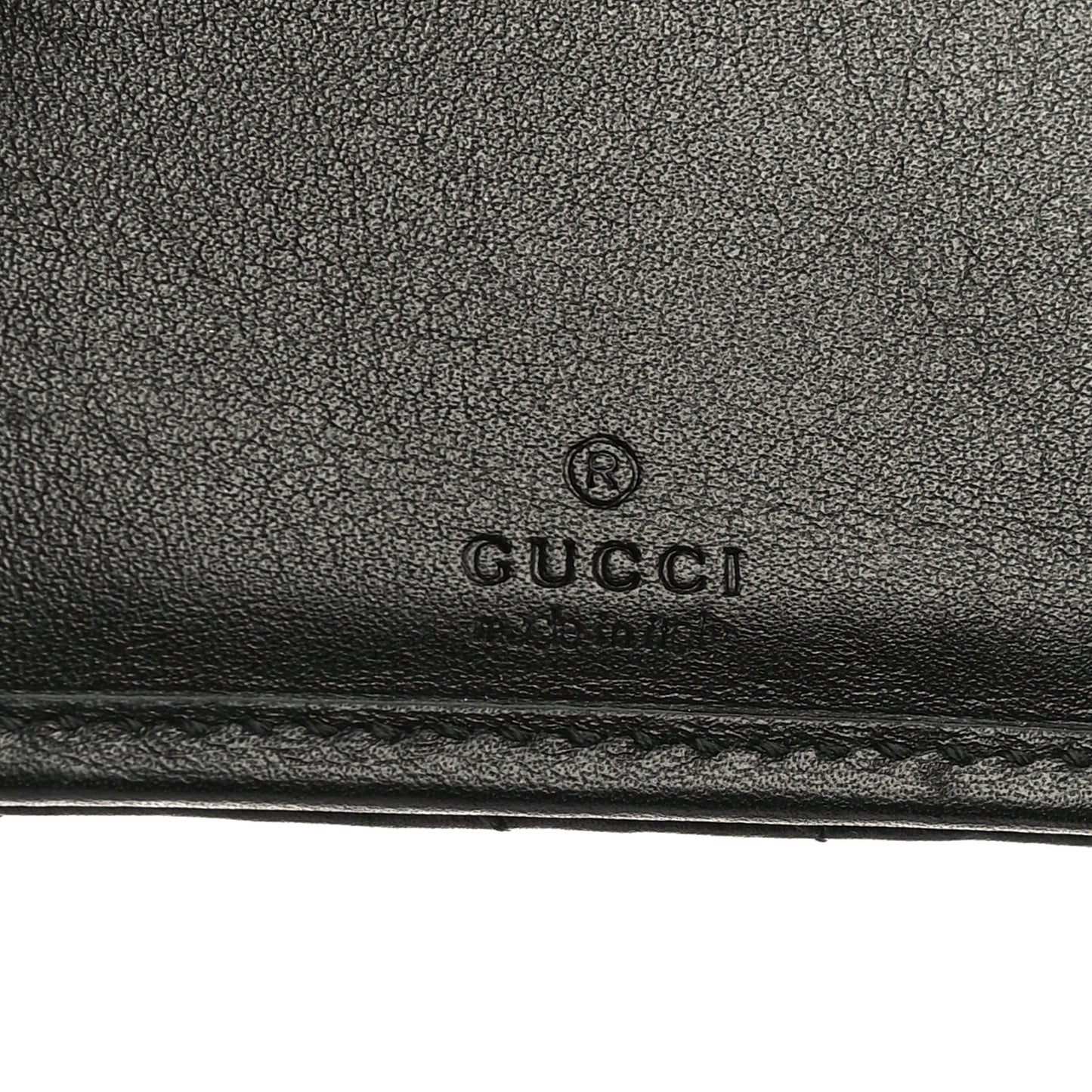 Calfskin Matelasse GG Marmont Wallet Black