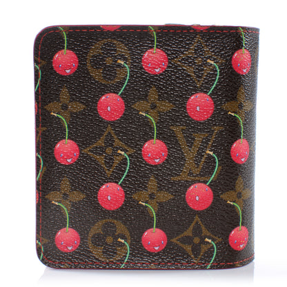 Louis Vuitton Monogram Cerises Compact Zippe Wallet 3 of 8