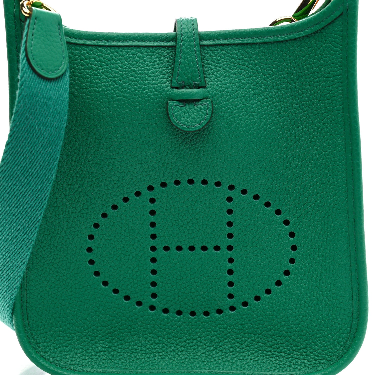 Hermes Taurillon Clemence Evelyne TPM Vert Vertigo 1762763