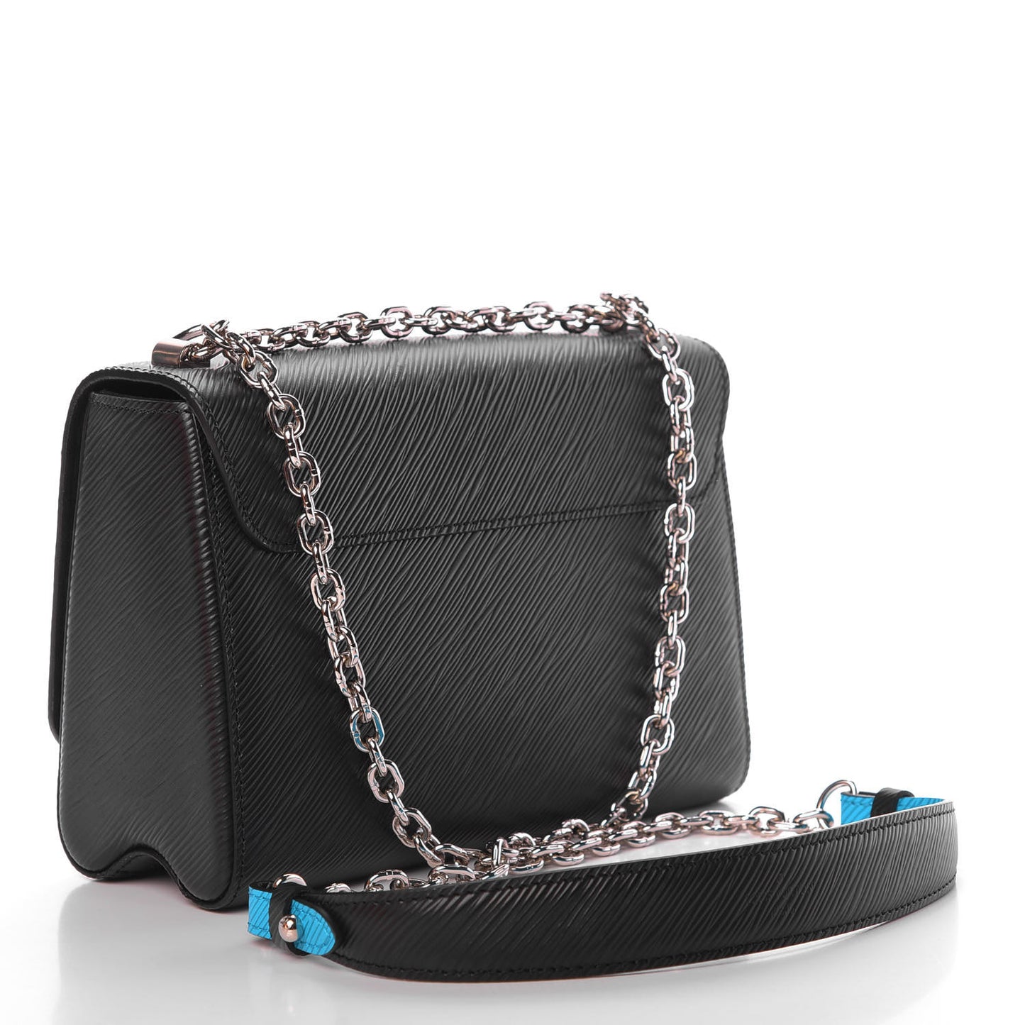 Epi Limited Edition Twist Shoulder Bag MM Black