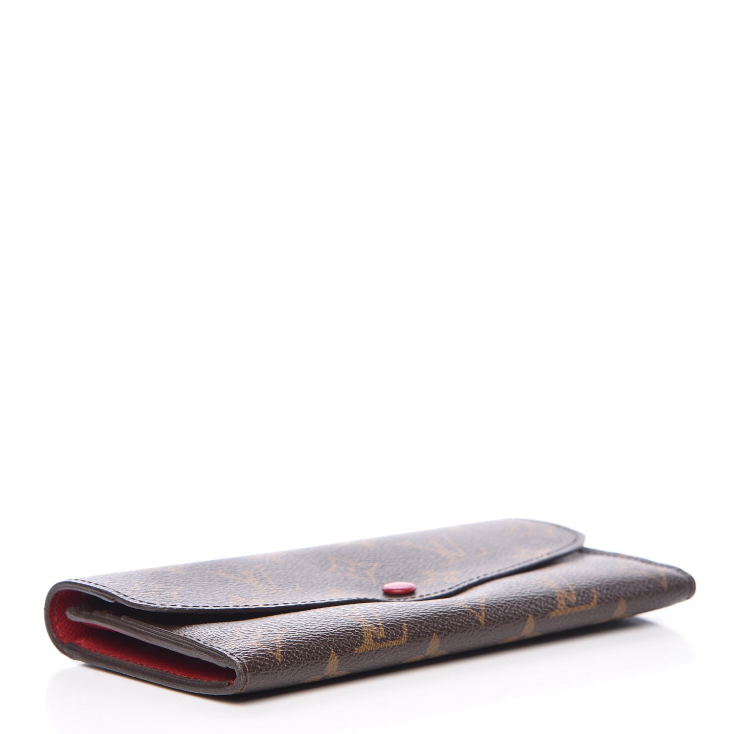 Louis Vuitton Monogram Emilie Wallet Red 4 of 14