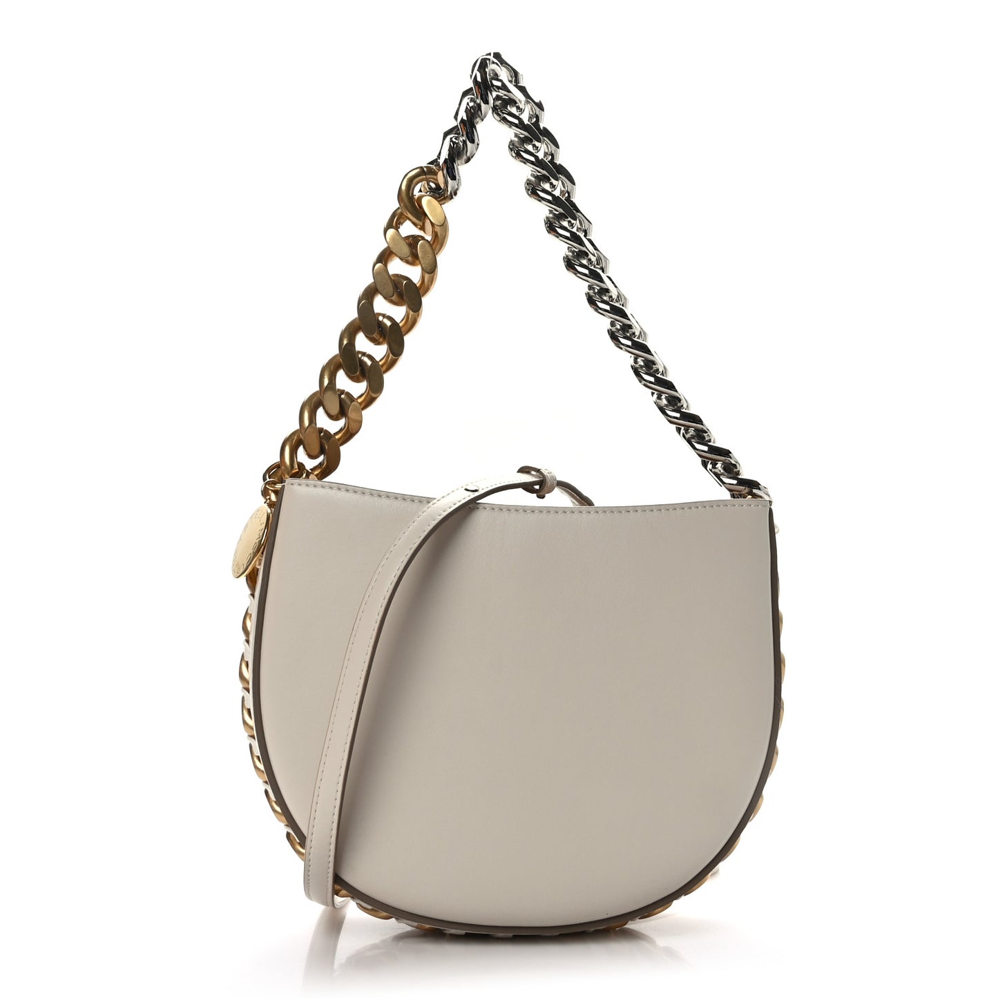 Eco Alter Nappa Frayme Shoulder Bag Pure White