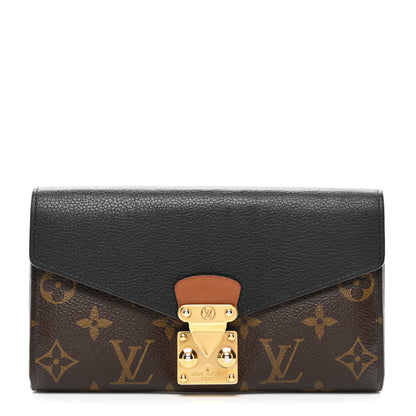Louis Vuitton Monogram Pallas Wallet Black 1 of 8