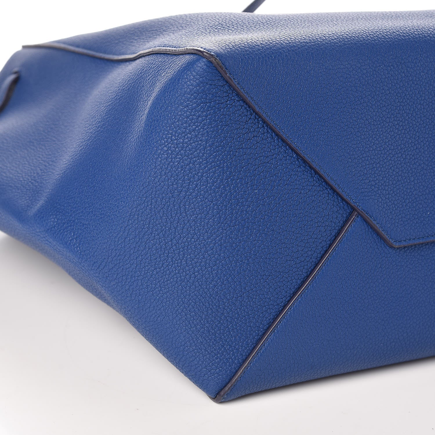Celine Soft Grained Calfskin Small Belt Cabas Lazuli 8 of 9