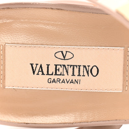 Valentino Garavani Calfskin Rockstud 60mm City Sandals 40 Poudre 7 of 12