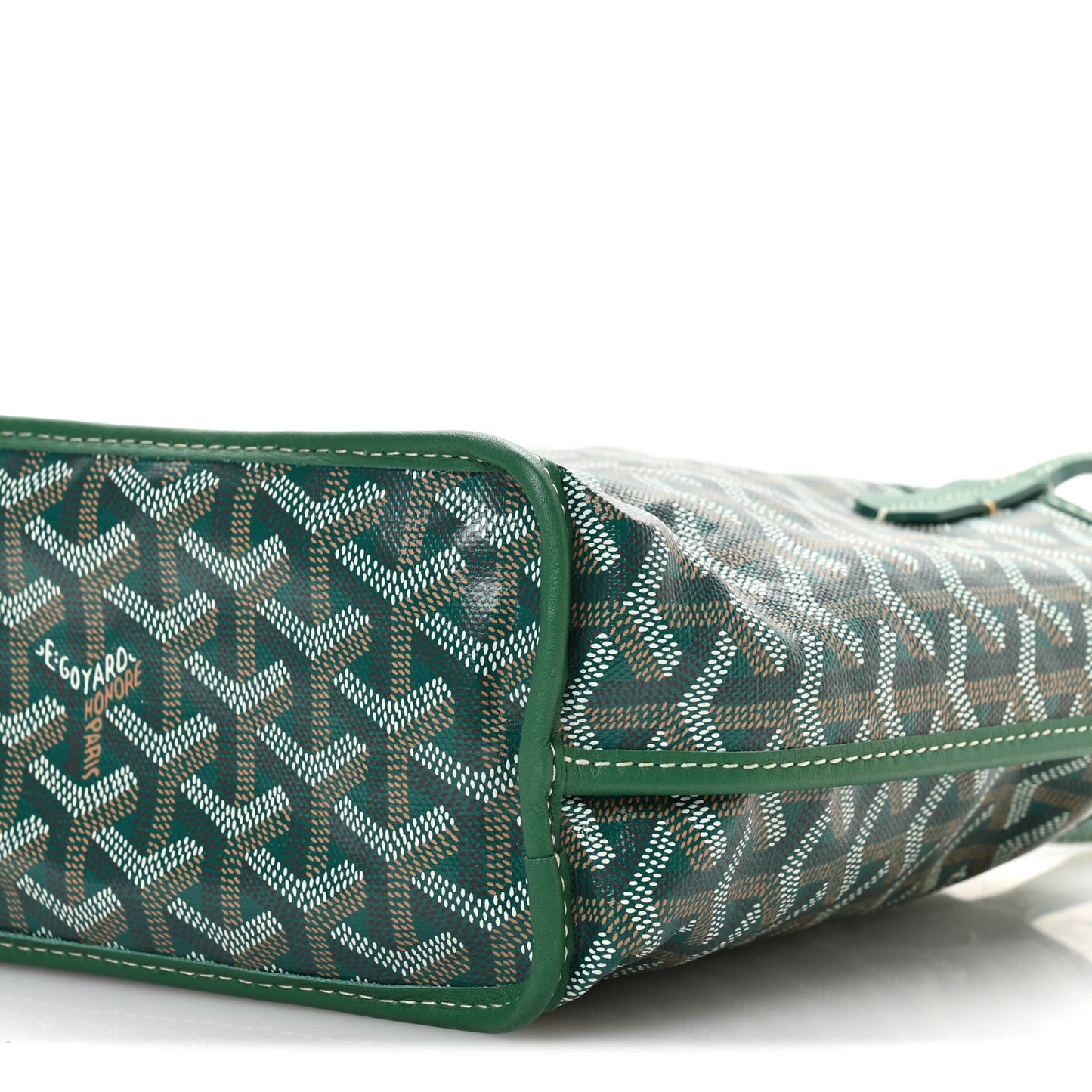 Goyardine Reversible Mini Anjou Green