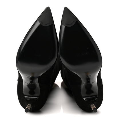 Louis Vuitton Suede High Boots 41 Black 6 of 9