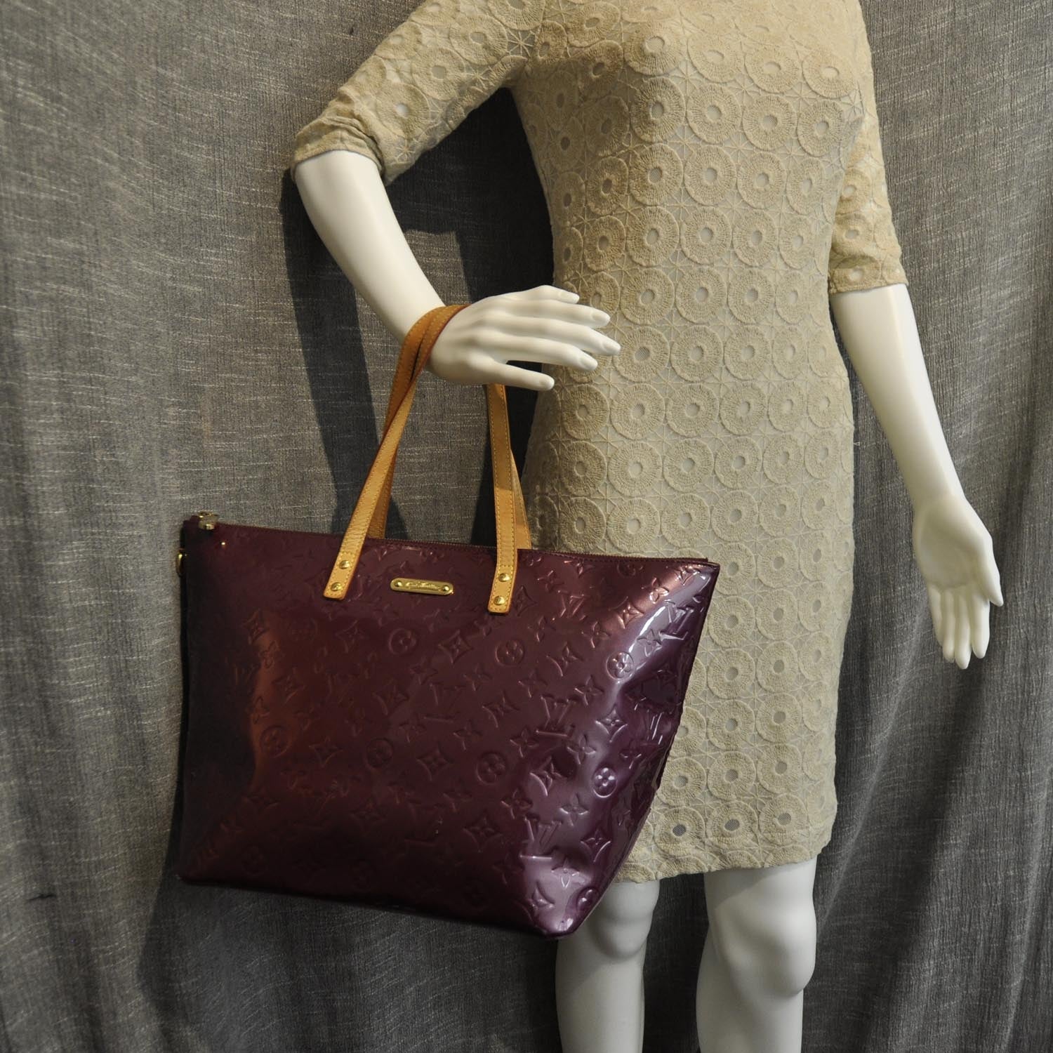 Louis Vuitton Vernis Bellevue GM Violet 2 of 9