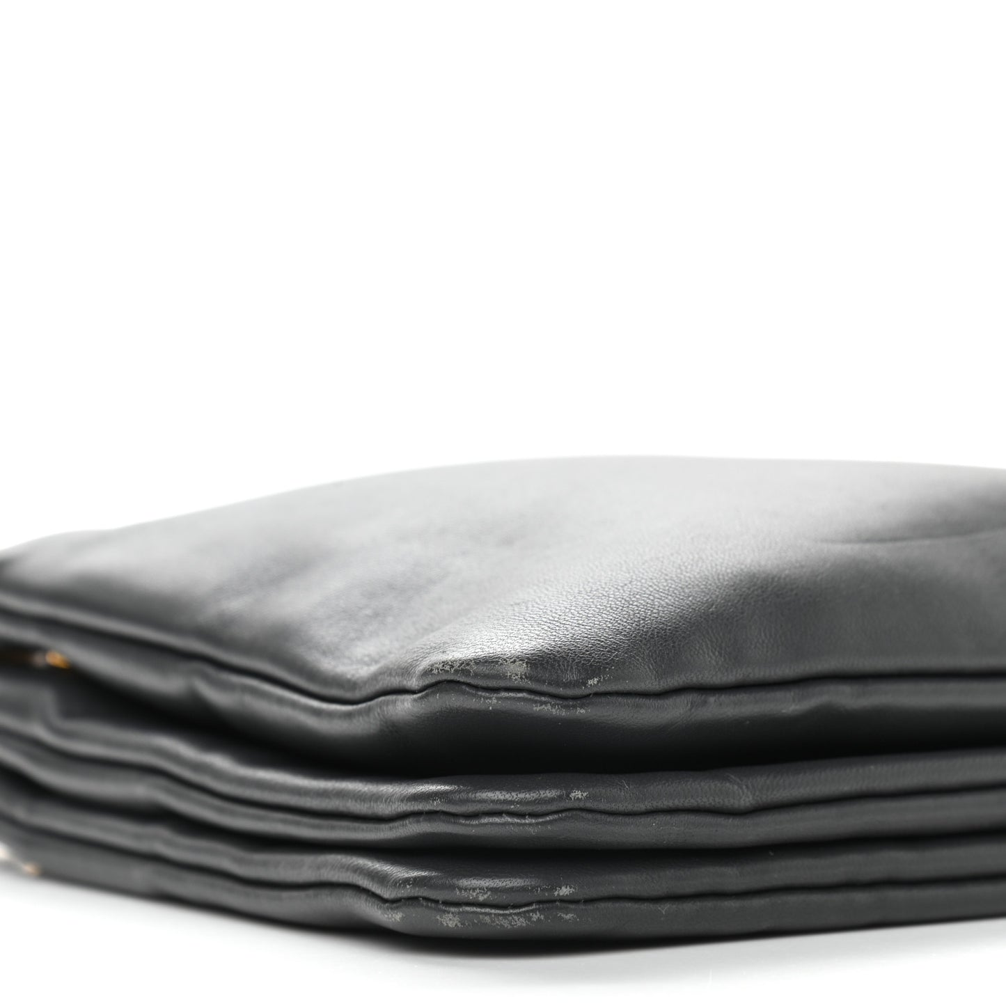 Lambskin Small Trio Crossbody Bag Black