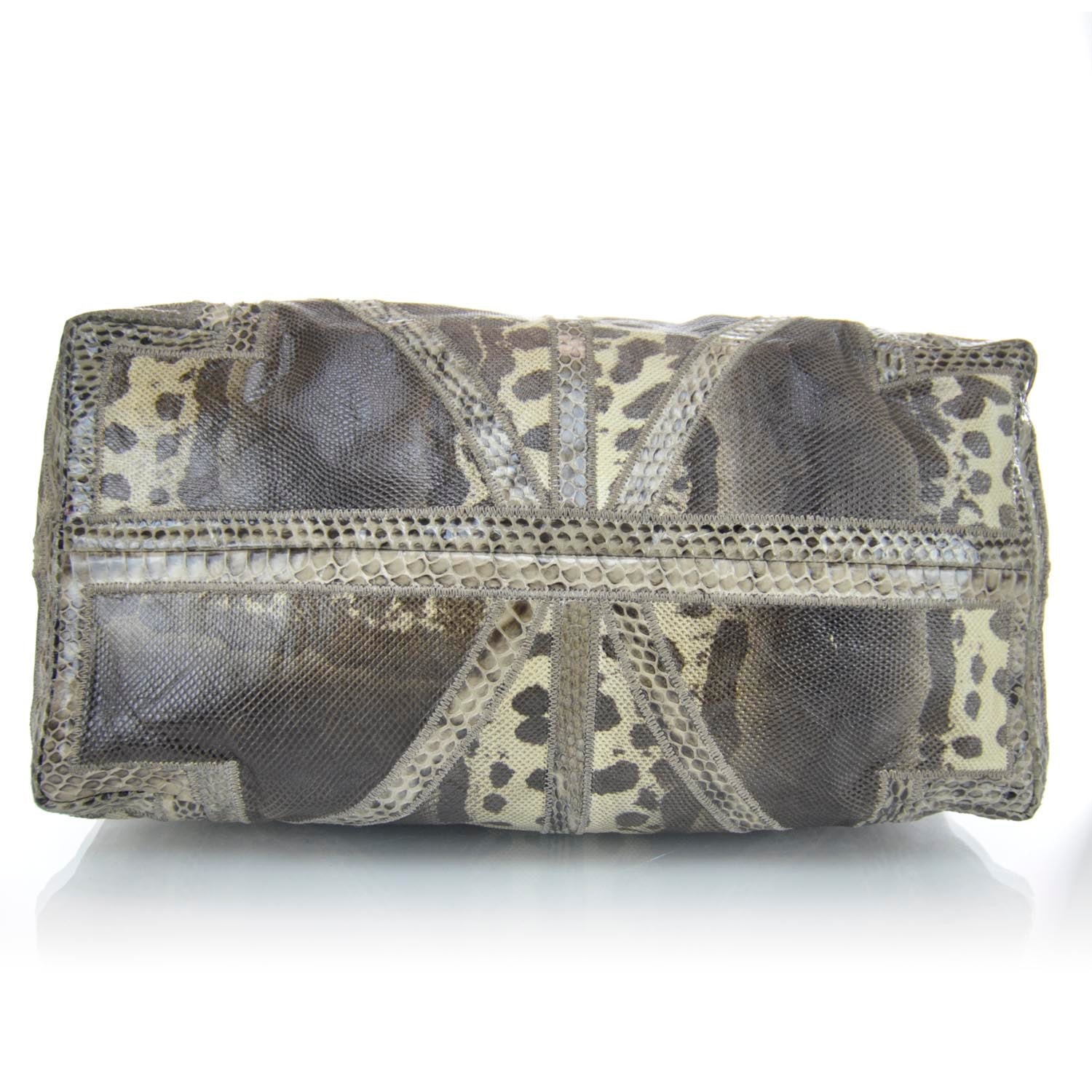 Jimmy Choo Patchwork Snakeskin Medium Saba 5 of 10
