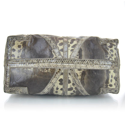 Jimmy Choo Patchwork Snakeskin Medium Saba 5 of 10