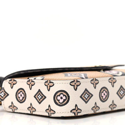 Louis Vuitton Monogram Wild At Heart Felicie Strap & Go Arizona Creme 7 of 8
