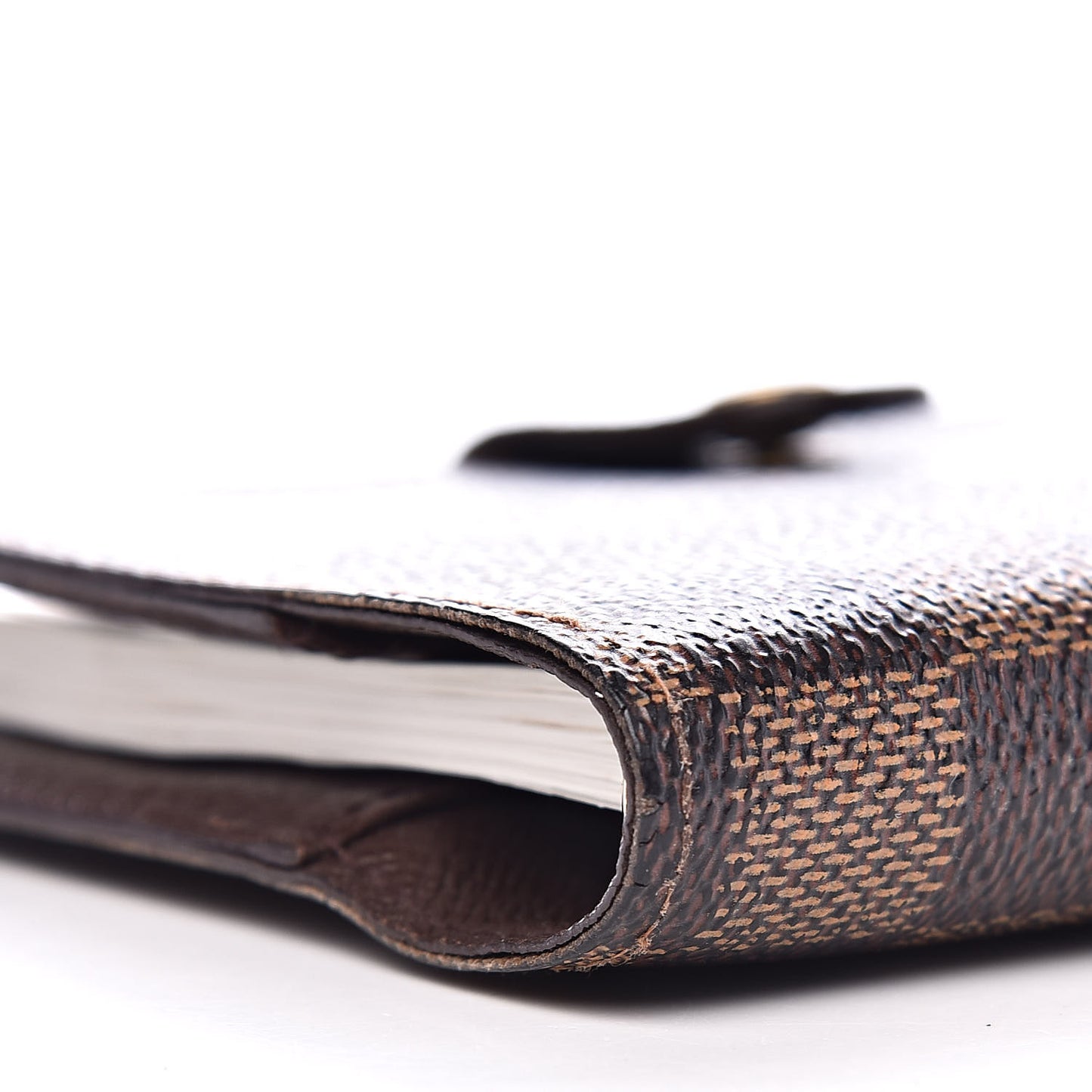 Damier Ebene Small Ring Agenda Cover