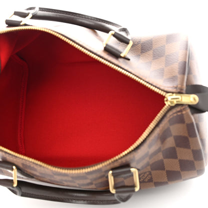 Louis Vuitton Damier Ebene Speedy 30 5 of 11