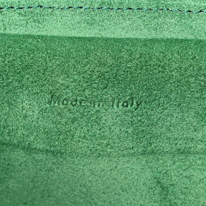 Celine Grained Calfskin Micro Belt Bag Pop Green 7 of 10