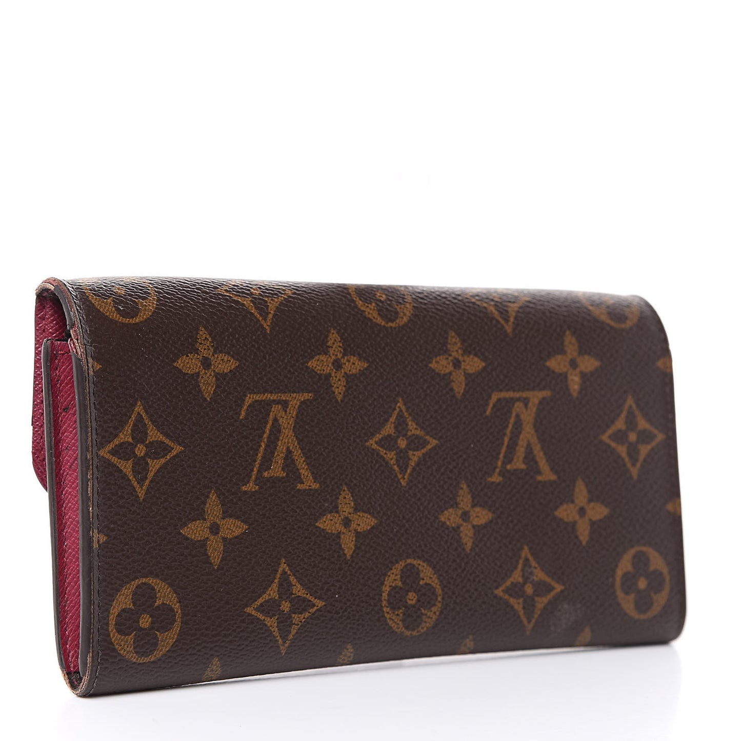 Monogram Emilie Wallet Fuchsia