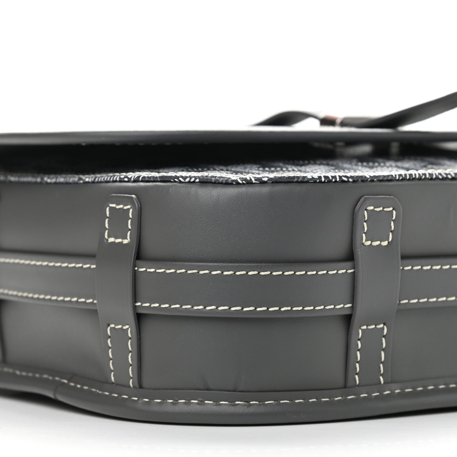 Goyard Goyardine Belvedere II PM Messenger Bag Gray 8 of 9