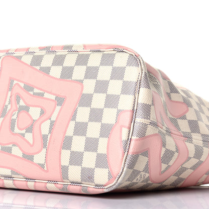 Louis Vuitton Damier Azur Tahitienne Neverfull MM 8 of 9