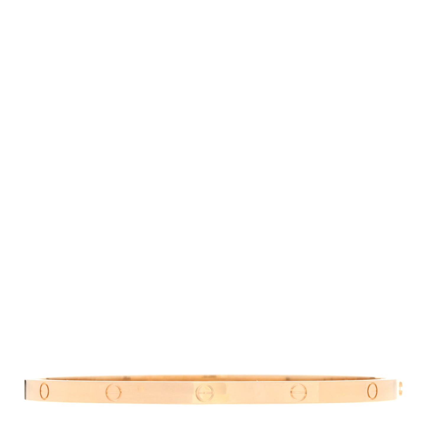 18K Yellow Gold Small LOVE Bracelet 18
