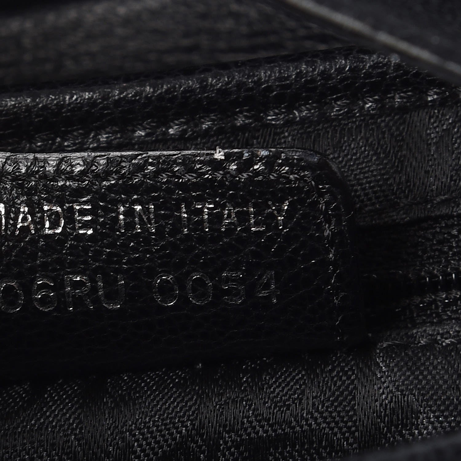 Christian Dior Calfskin Saddle Bag Black 7 of 9
