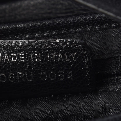 Christian Dior Calfskin Saddle Bag Black 7 of 9