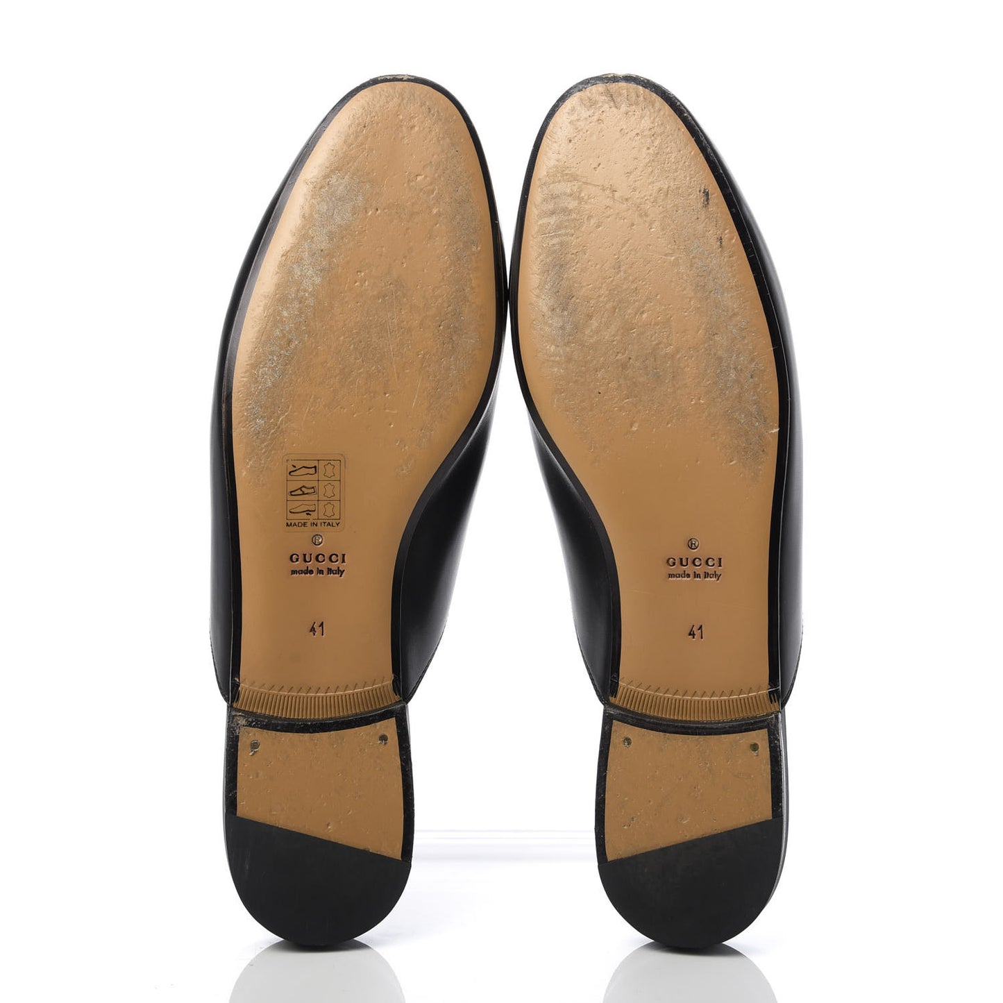 Calfskin Womens Princetown Slippers 41 Black