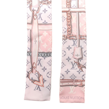 Louis Vuitton Silk Monogram Confidential Bandeau Light Pink 2 of 5