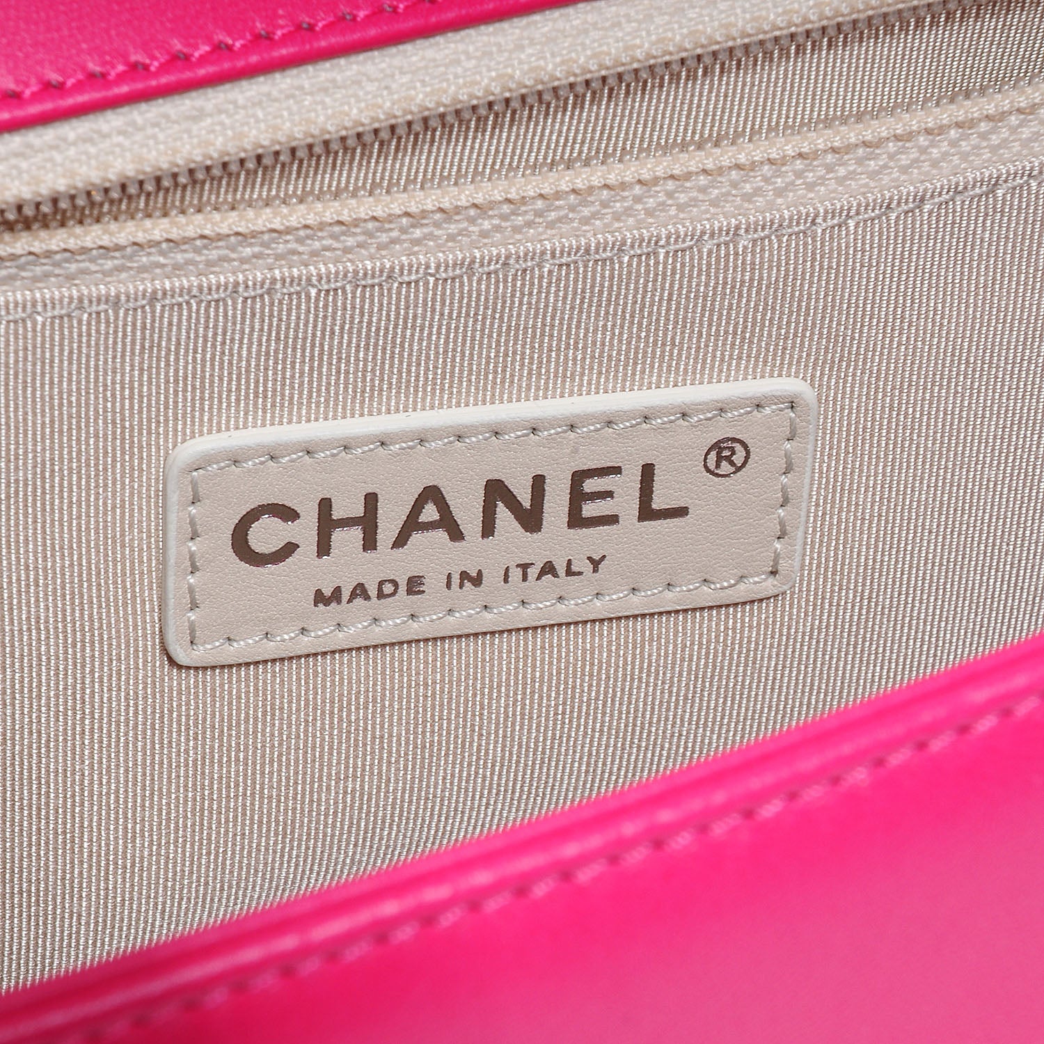 Chanel Lambskin New Medium Boy Flap Dark Pink 6 of 8