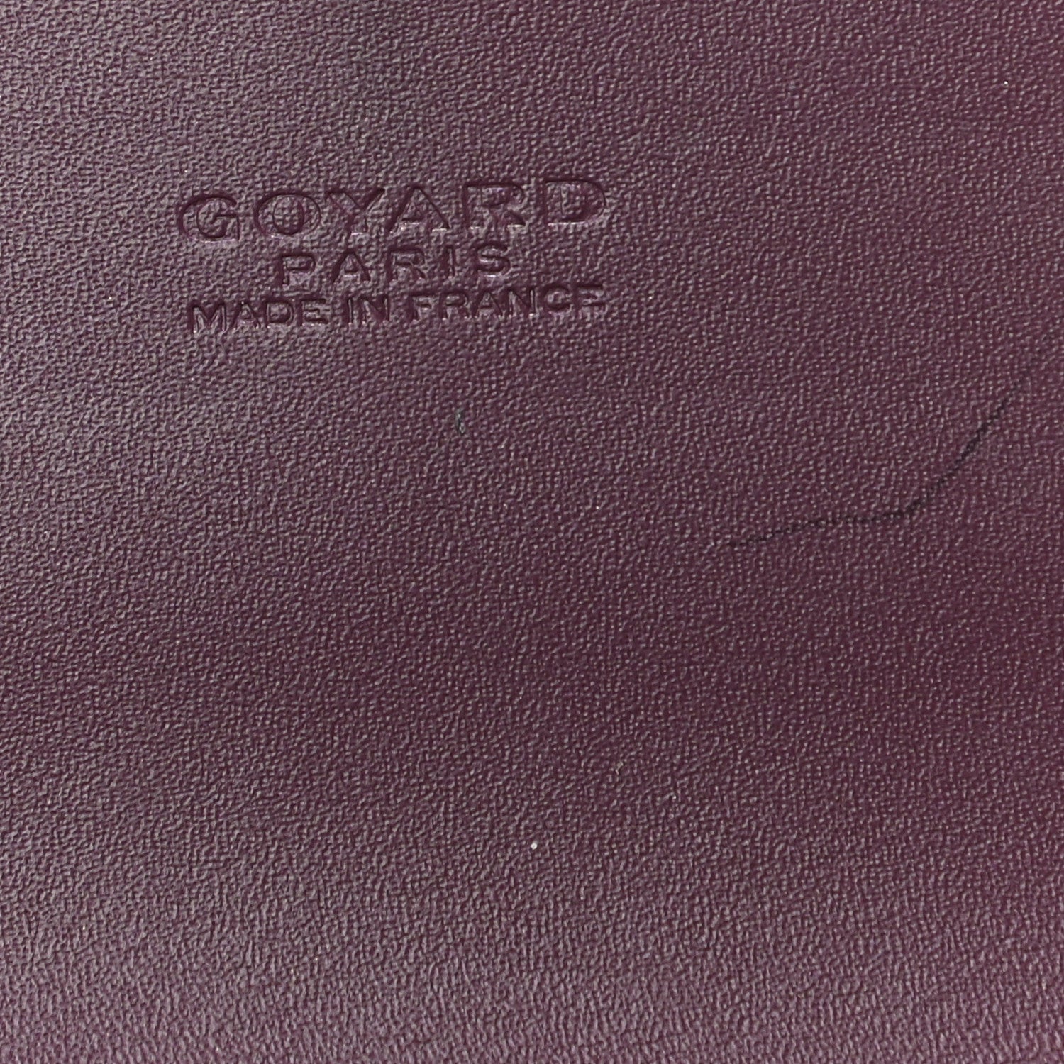 Goyard Goyardine Varenne Long Wallet Burgundy 6 of 11