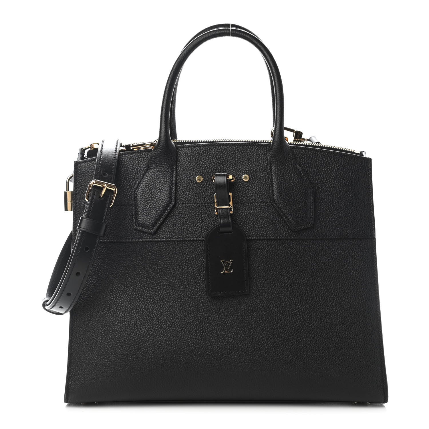 Louis Vuitton Taurillon City Steamer PM Black 1 of 9