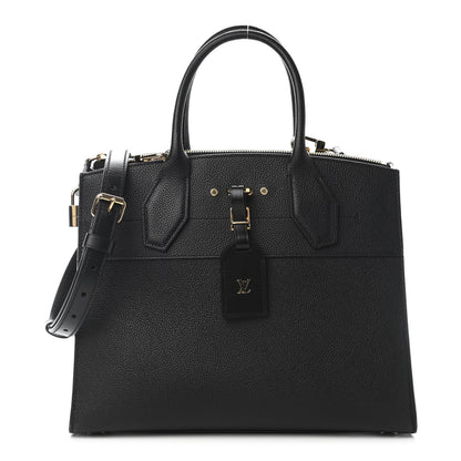 Louis Vuitton Taurillon City Steamer PM Black 1 of 9